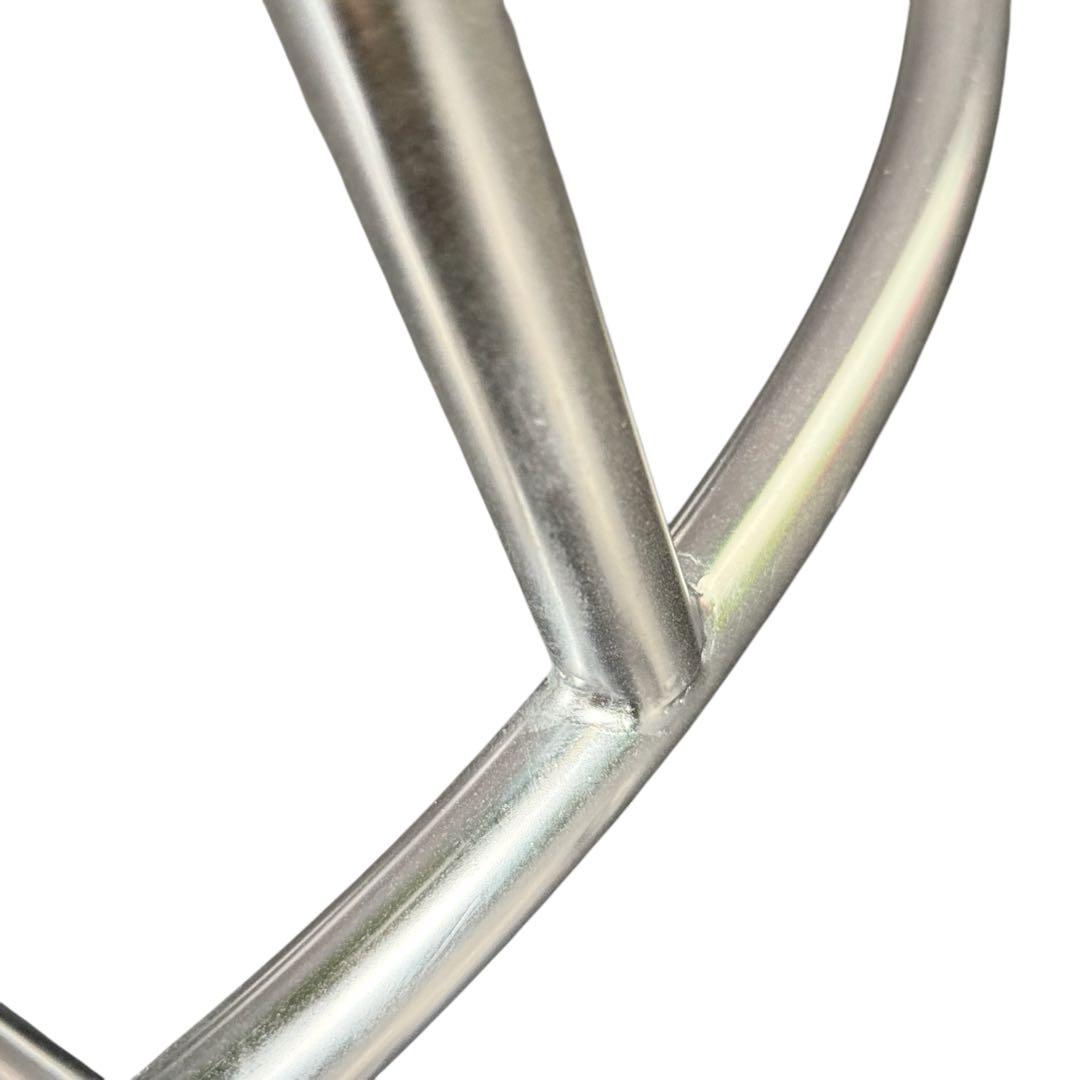 HR644 HUKLA 円形ガラスセンターテーブル　2個セット