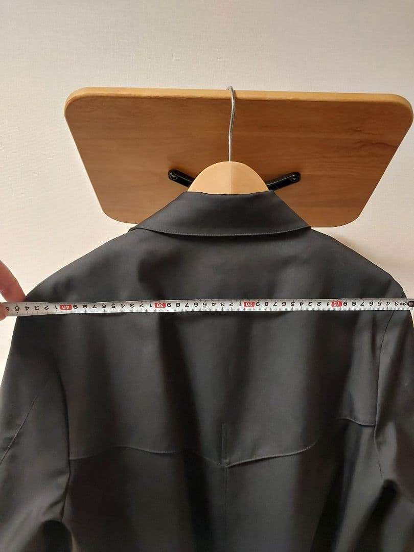 美品　EDIFICE　エディフィス　ブラック トレンチコートロング黒