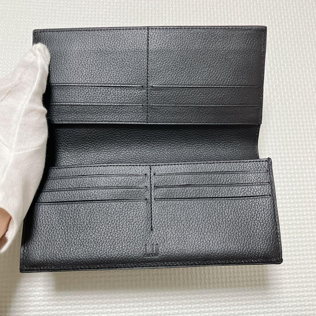 未使用　dunhill ダンヒル ロングウォレット ディーエイト　黒　ブラック