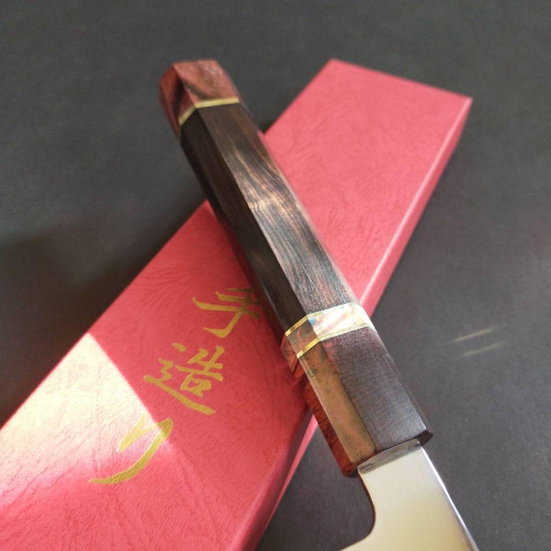 本焼V金10号和牛刀240mm 黒檀八角柄