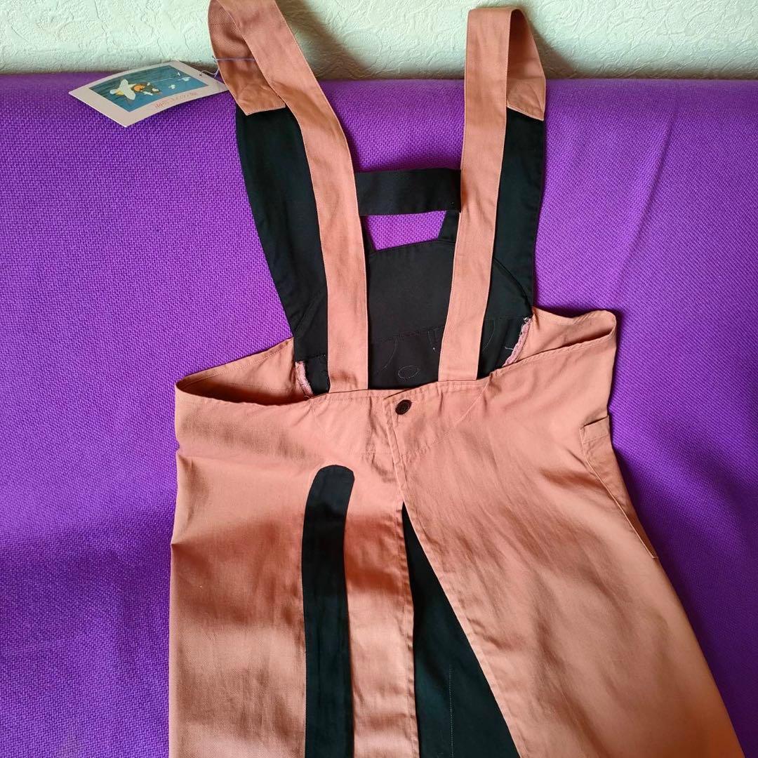 魔女の宅急便 ジジ エプロン ベージュ ピンク￼￼