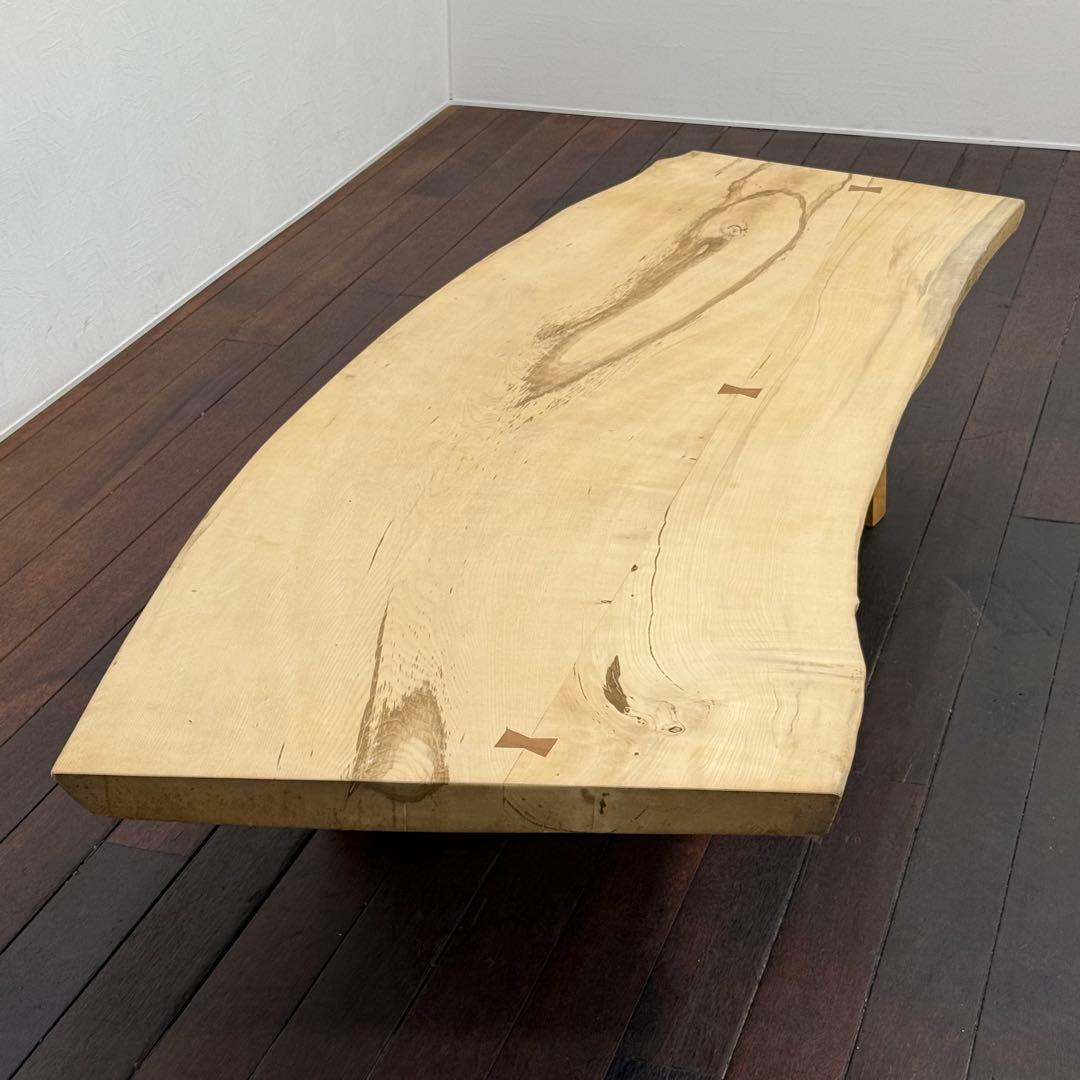 H19K52 無垢材 一枚板 センターテーブル
