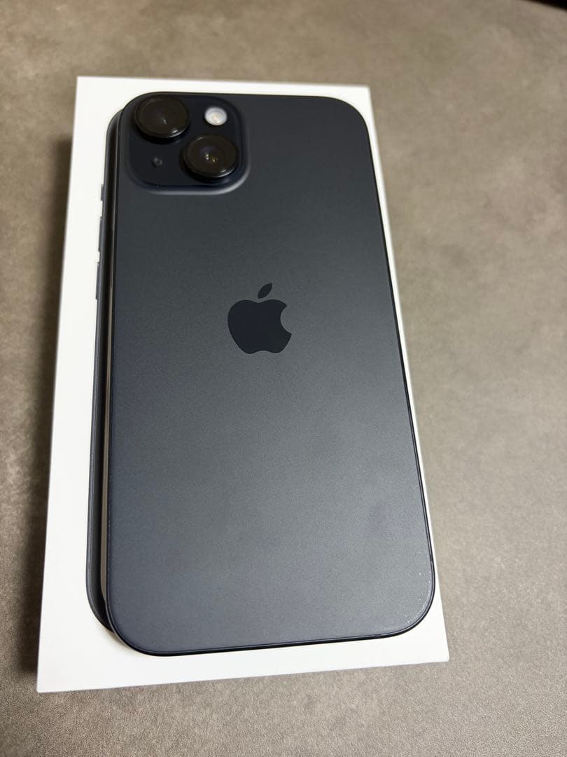 (美品)iphone15 128MB simフリー　ブラック