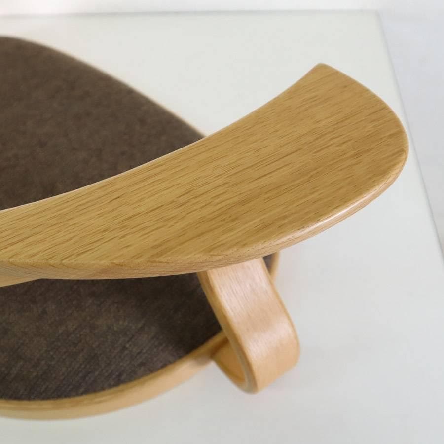 カンディハウス COHAN コハン リビング座椅子 ブラウン 旭川家具