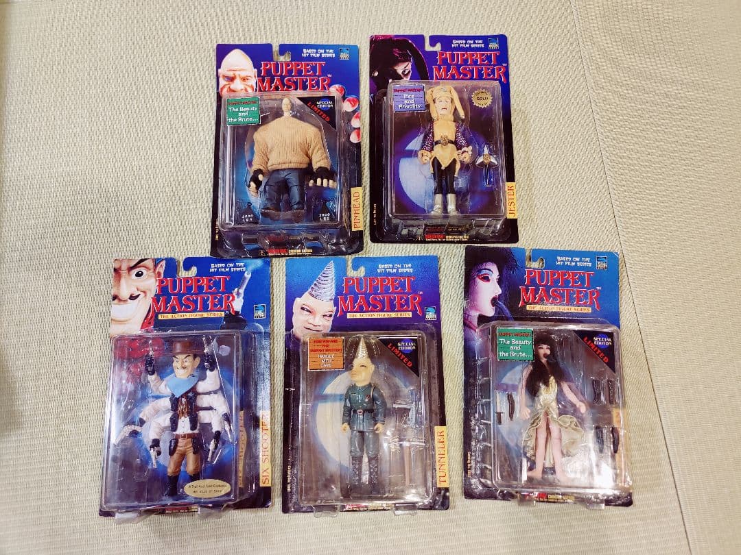 Puppet Master フィギュア(5体) 未開封FULLMOON TOYS