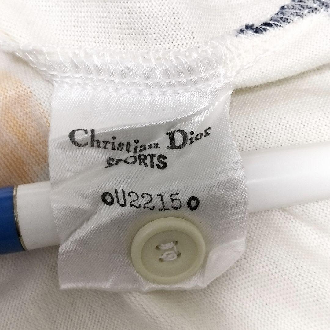 【一期一会】希少 Christian Dior SPORTS 長袖ポロシャツ
