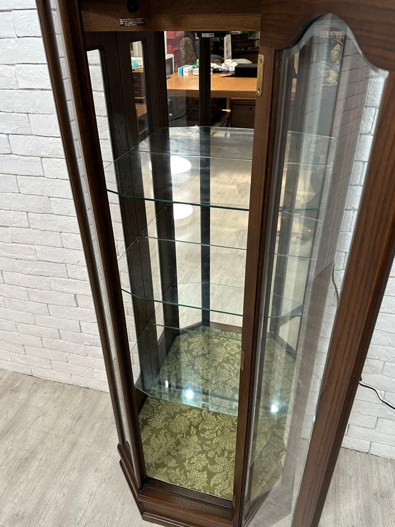 【Endless】定価15万円　アンティーク　高級　ショーケース　棚　陳列