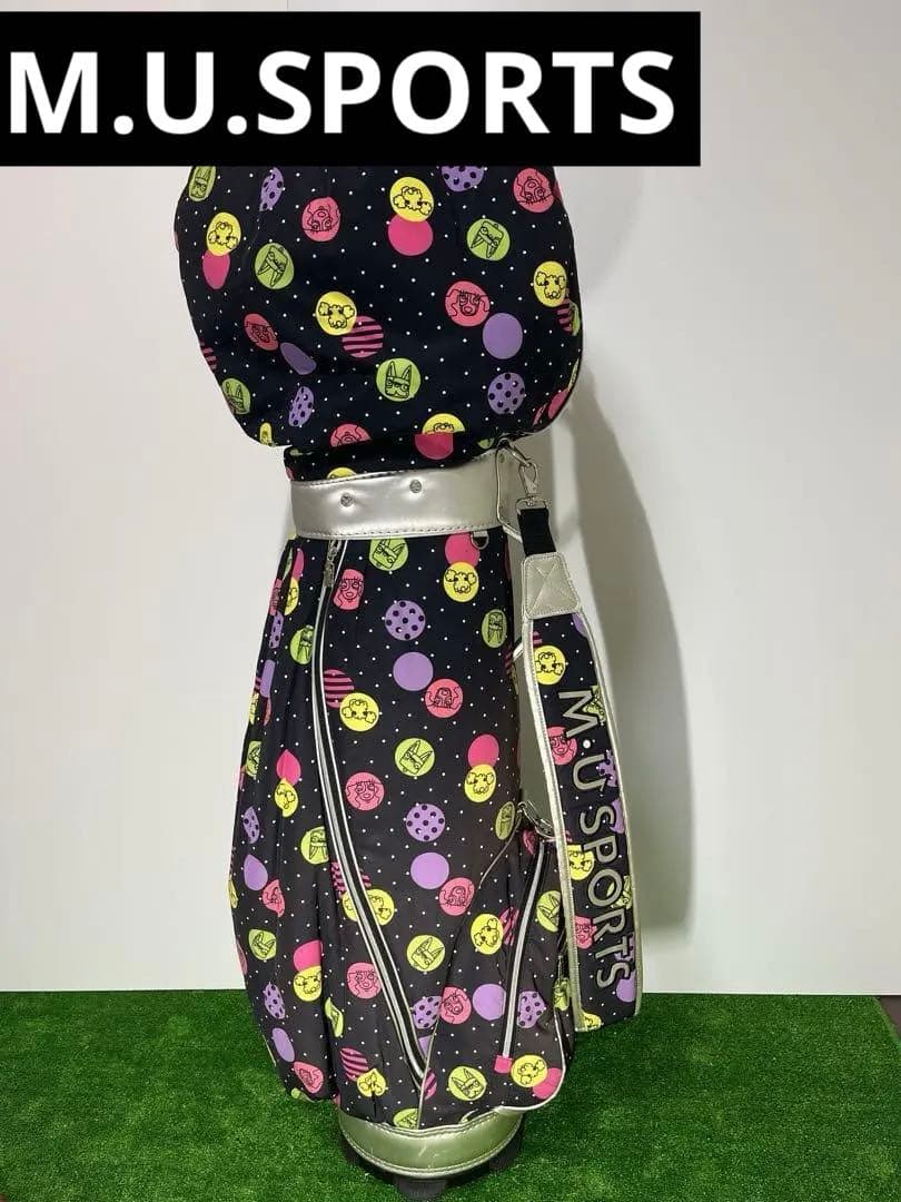 B1694 M.U.SPORTS キャディバッグ レディース ウエサコミエコ