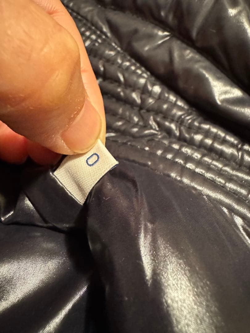 【美品】MONCLER モンクレダウンコート ダウンジャケット ブラック