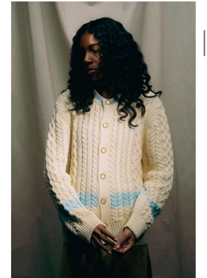 LACOSTE le FLEUR*コラボカーディガン