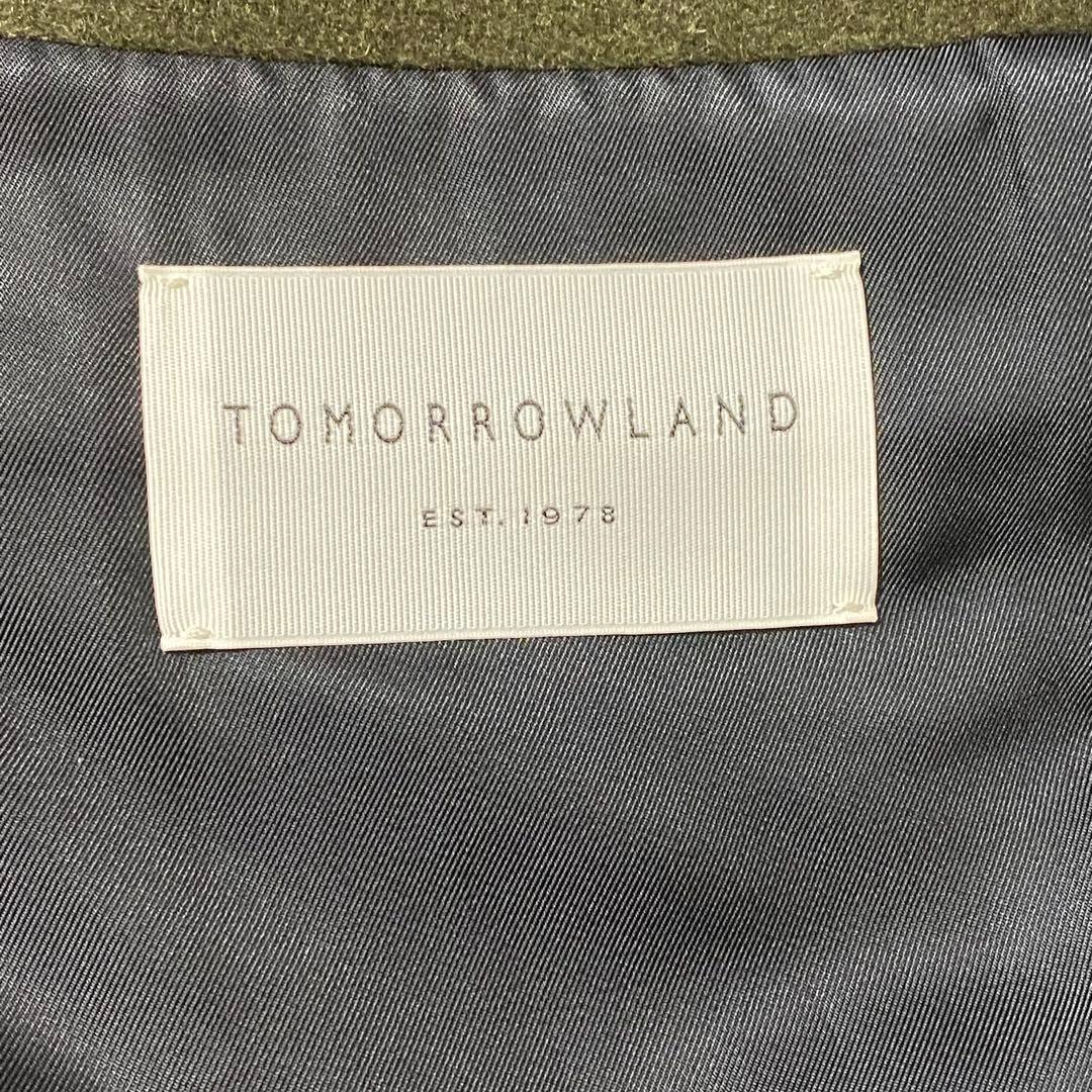 【現行/美品】トゥモローランド ロング丈 起毛ウール ダブルチェスターコート L