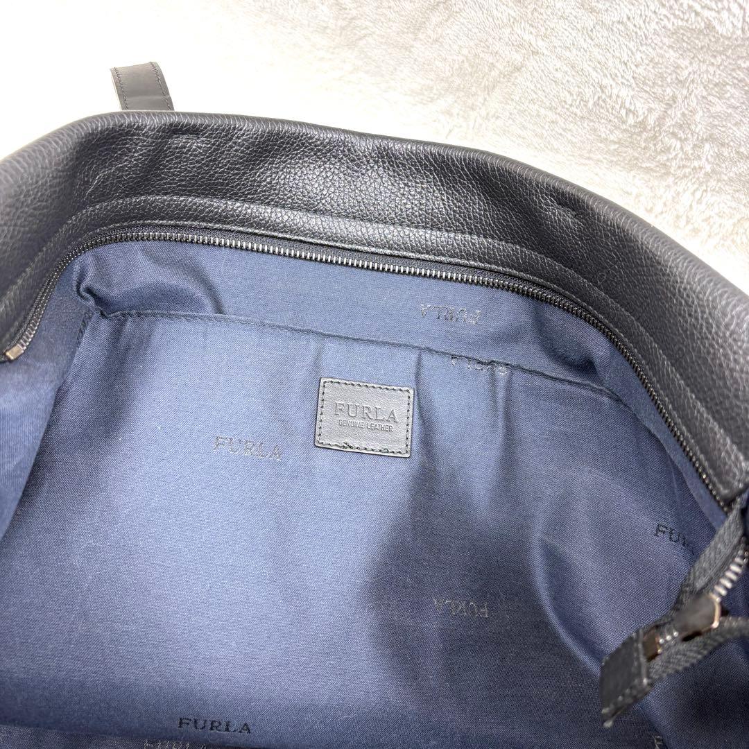 FURLA フルラ トートバッグ 2WAY オールレザー ブラック A4