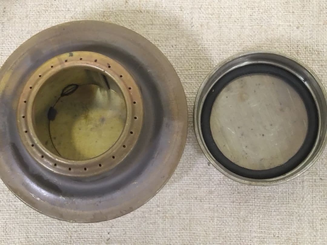 USED スウェーデン軍アルミ製飯盒セット(ボトル無し) B