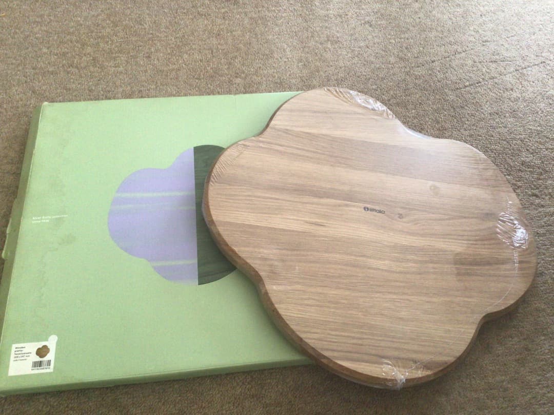  アルヴァ　アアルト　木製サービングトレイ　レア