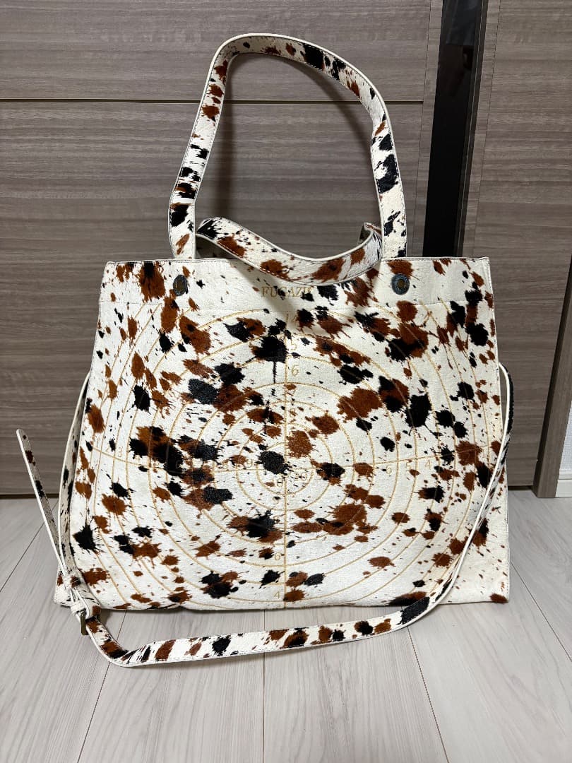 Fugazi Bullseye Weekender Bag ポニーヘアレザー鞄