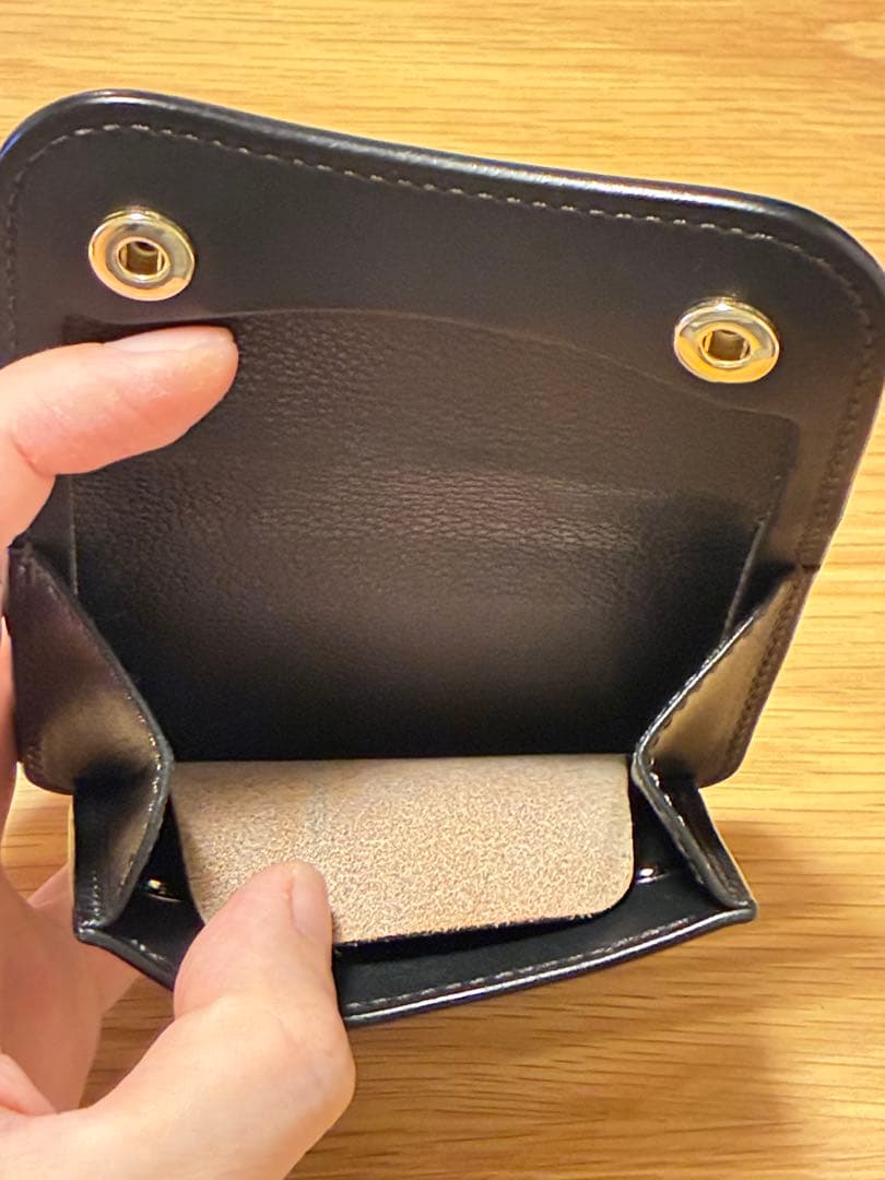 ジロー様　極美品 WILDSWANS tongue タング 黒 クロコ×インブラ