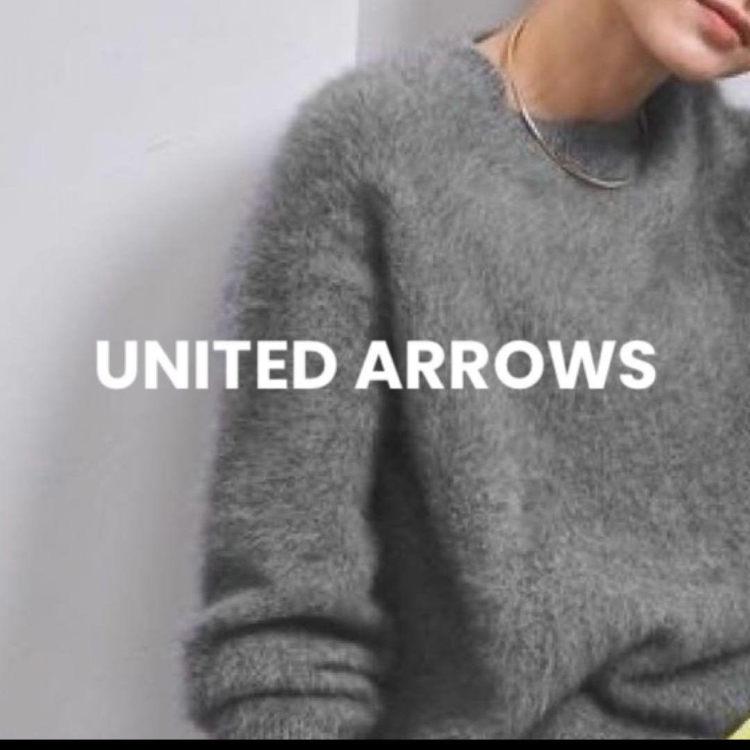 ユナイテッドアローズ　フォックス カシミヤ クルーネックニット美品