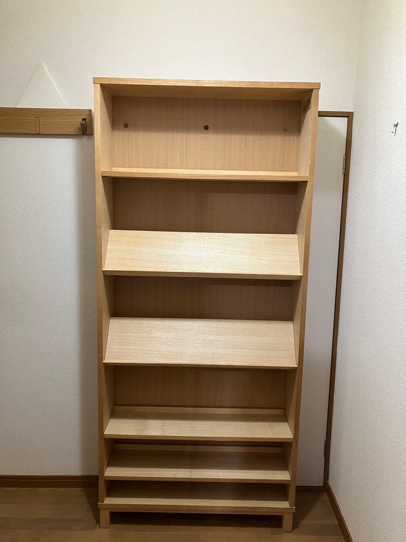 ろ*く様 MUJI 無印良品 本棚 飾り棚　薄型　① 送料込み