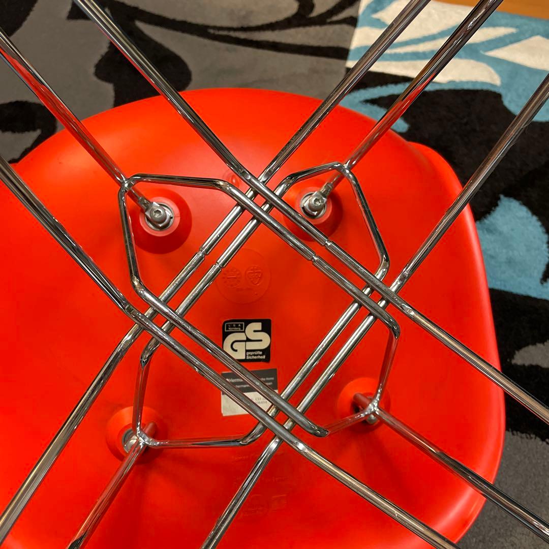 #正規品#イームズ イス #ハーマンミラー#オレンジ#チェア#美品