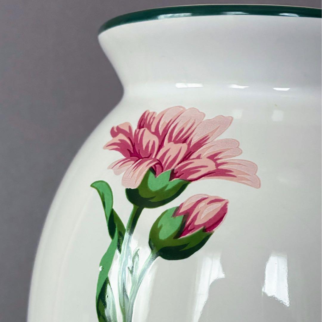 ティファニー シントラ フラワーベース 花柄 ヴィンテージ品