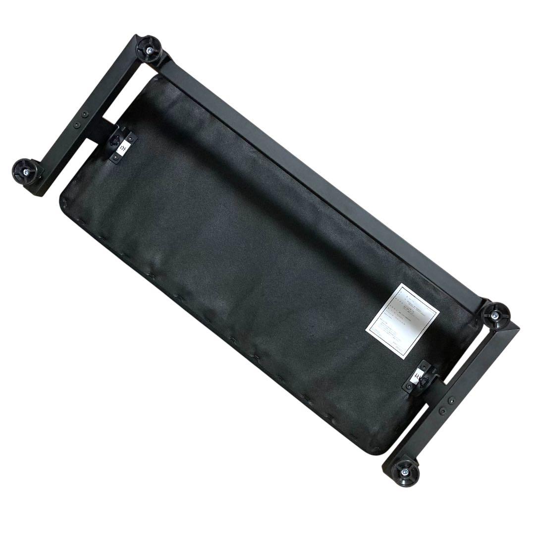 ✨美品✨ Bauhutteチルトフットレストワイド BFT-700-BK足置き台