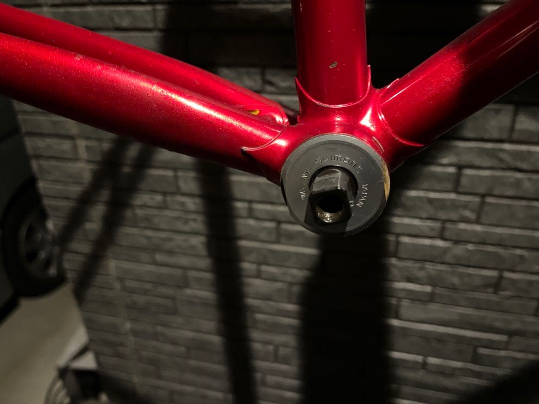 【ぶりゃい】georama njs フレームセット BB付き ピスト 競輪