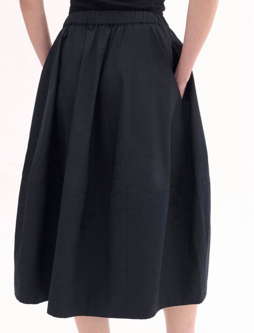 スカート haru_makiCOTTON POPLIN BUBBLE SKIRT