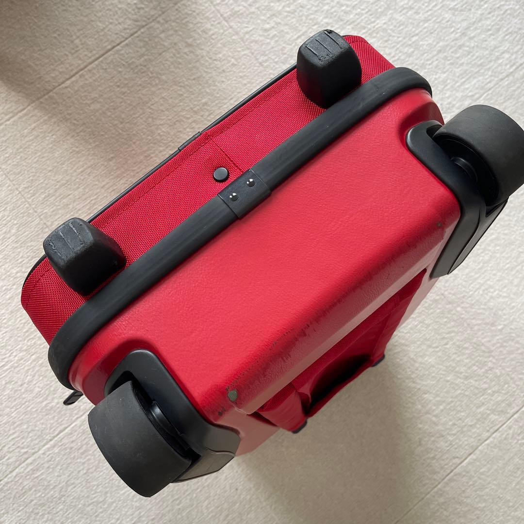 サムソナイト　スーツケース　ソフトタイプ　レッド