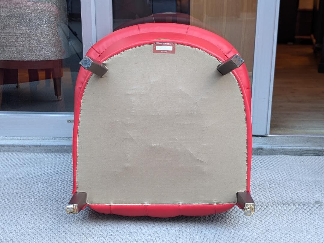 現行モデル☆ポルトローナフラウ／Fumoir／フーモア／1Pソファ／本革