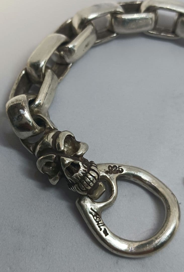 [専用]Bill Wall Leather スカルブレスレット