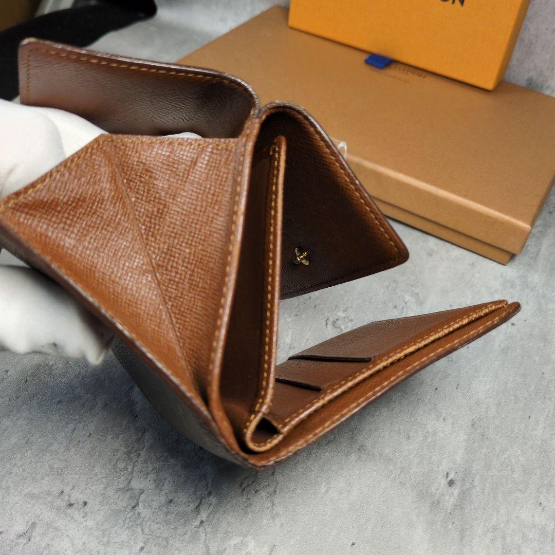 LOUIS VUITTON モノグラム ポルトモネビエカル クレディWホック財布