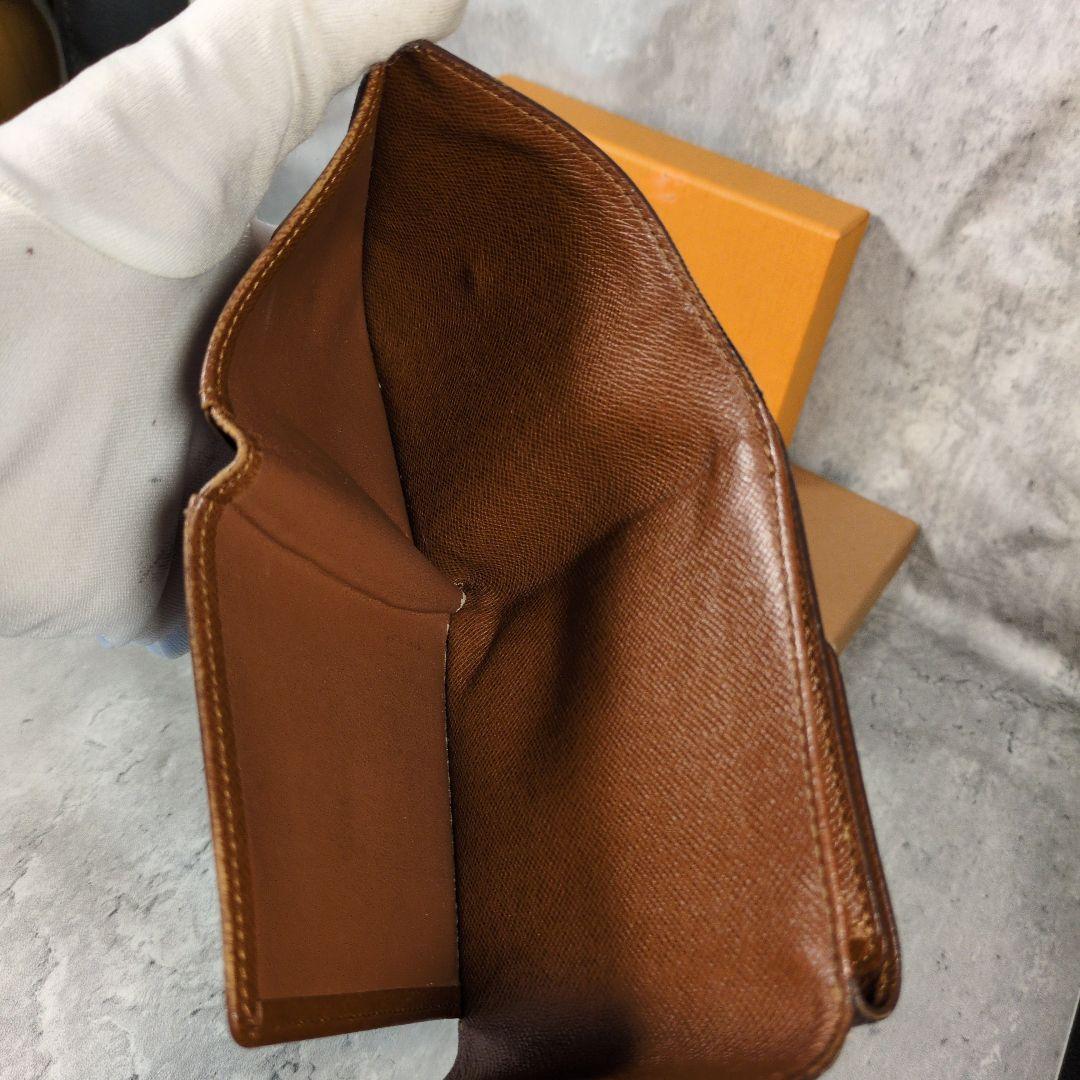 LOUIS VUITTON モノグラム ポルトモネビエカル クレディWホック財布