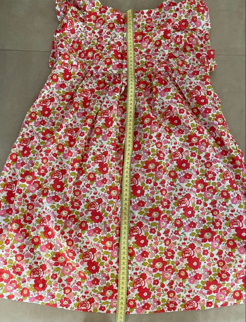 最終値下げ　ボンポワン　ベッツィ　リバティー　スモッキング　ワンピース 12歳