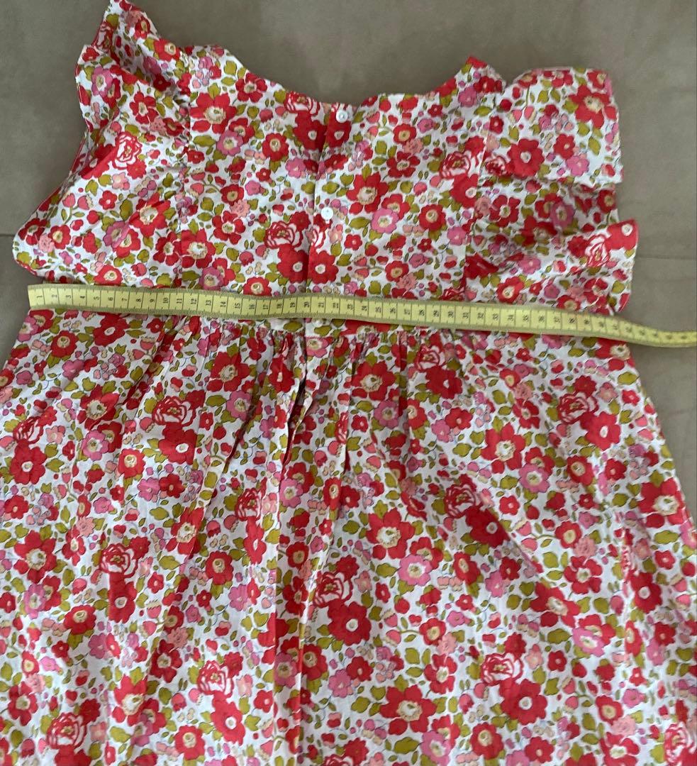 最終値下げ　ボンポワン　ベッツィ　リバティー　スモッキング　ワンピース 12歳