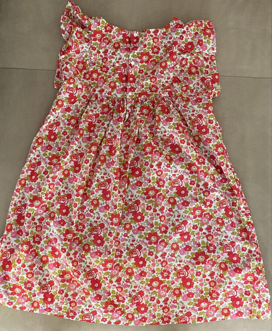 最終値下げ　ボンポワン　ベッツィ　リバティー　スモッキング　ワンピース 12歳