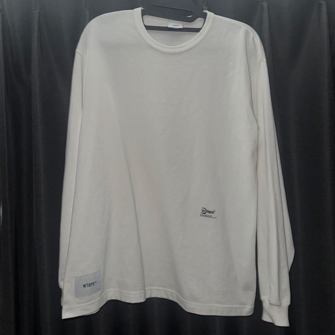 WTAPS ホワイト 長袖カットソー サイズX02