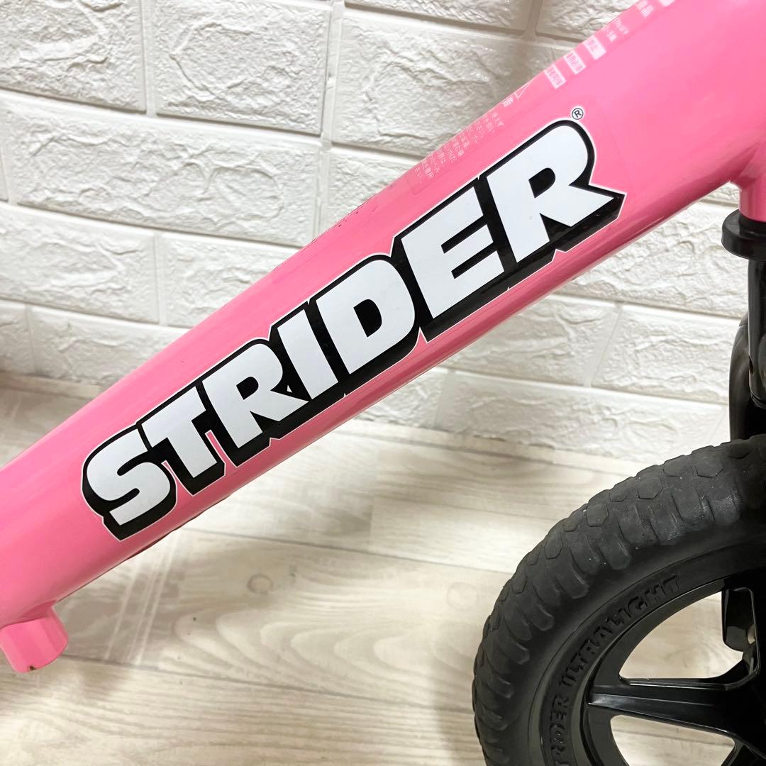 別サドル付き　美品　ストライダー　スポーツ　12インチ　ピンク