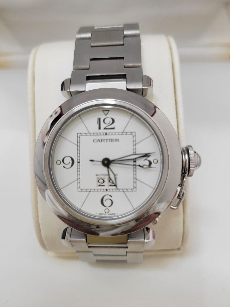 Cartier カルティエパシャ自動巻き 腕時計 シルバー