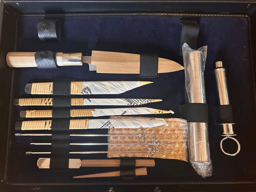 【値下げしました！】包丁セット 木製ハンドル ステンレス