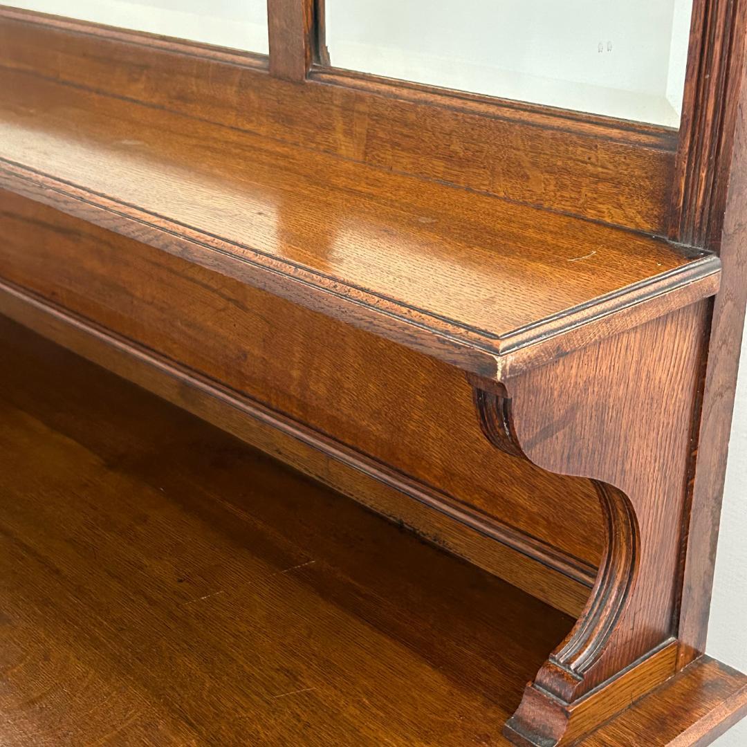 イギリス アンティーク　家具 ミラーバックサイドボード 1920年頃 318A