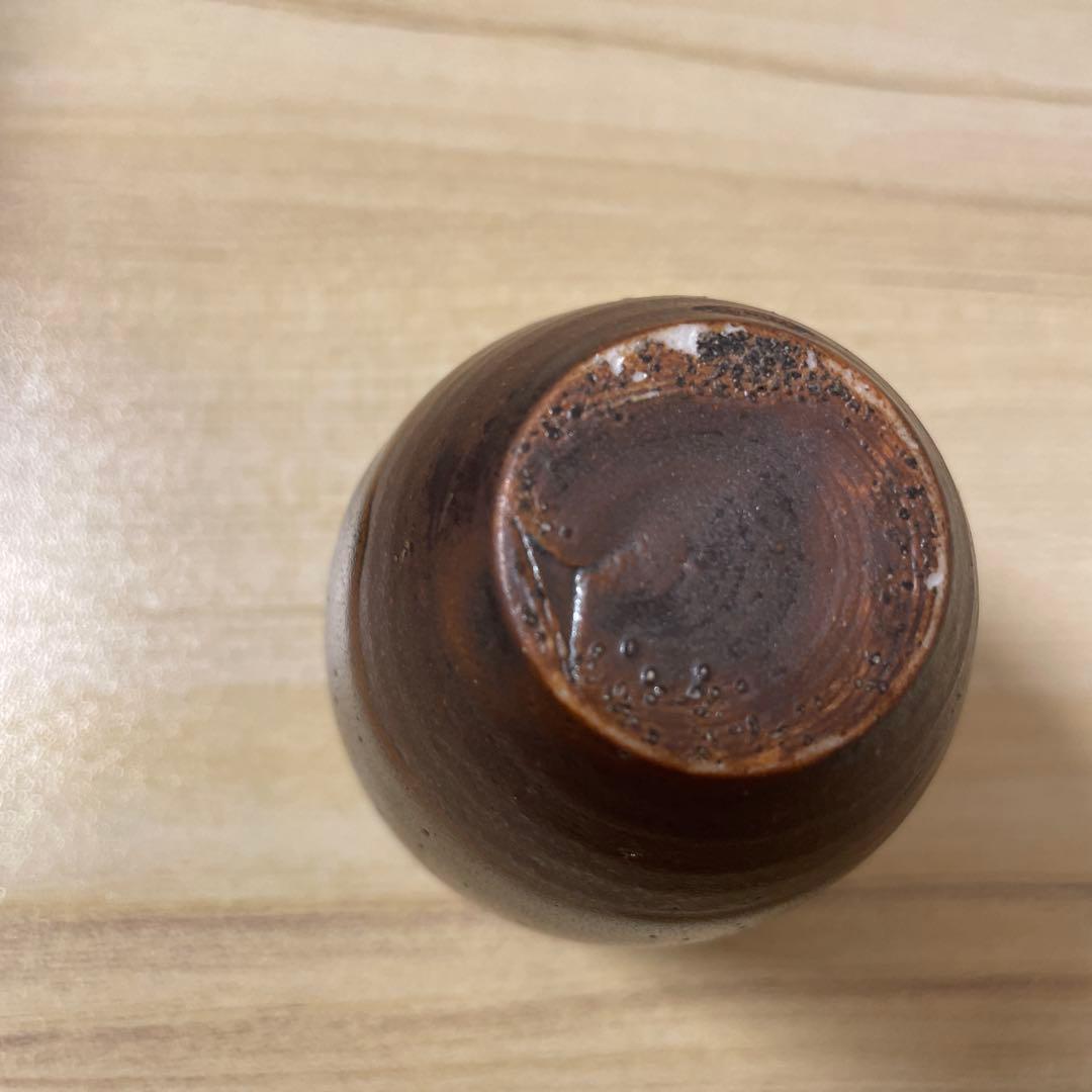 古瀬戸肩衝茶入　山口錠鐡　茶道具