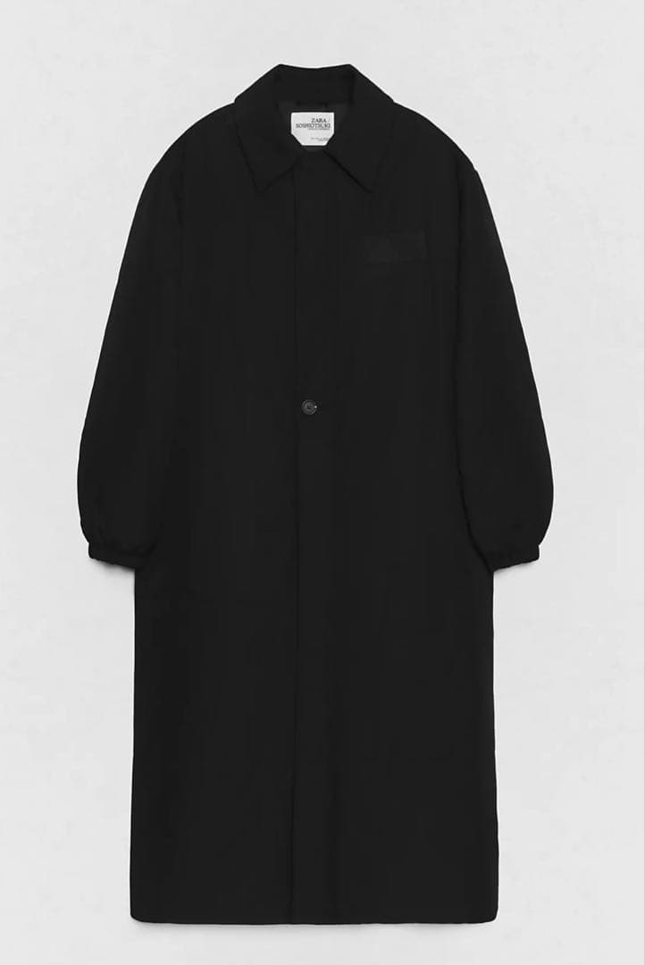 SOSHITSUKI X ZARA テクニカルパッド入りオーバーサイズコート