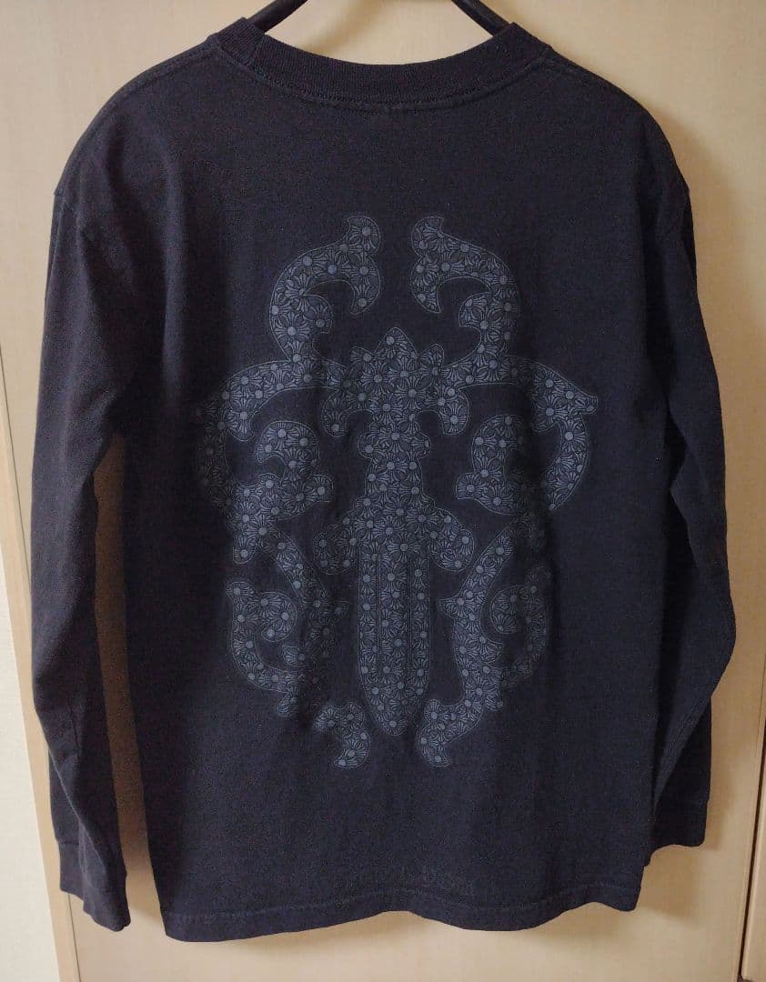 CHROME HEARTS 長袖Tシャツ ブラック ロンT