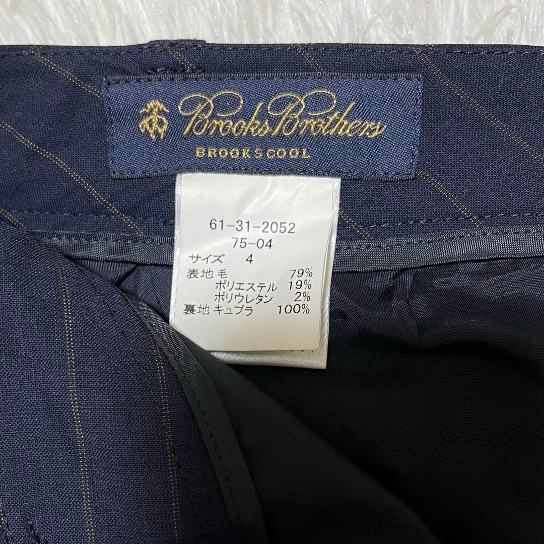 【極美品】ブルックスブラザーズ　パンツスーツ L BROOKS COOL高機能