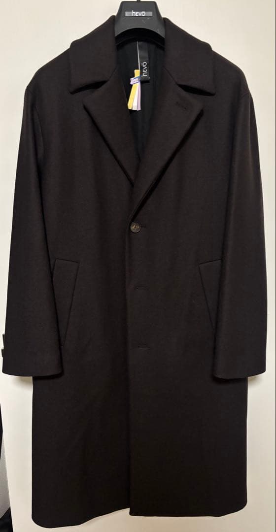 【美品/クリーニング済】Hevo OSTUNI ベルテッドコート 44