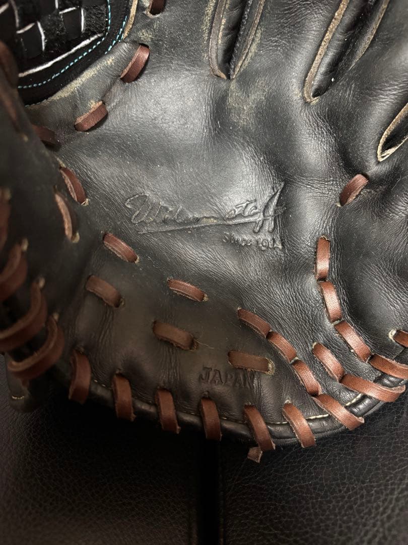 ド*)様 ウイルソン 硬式内野手用グラブ