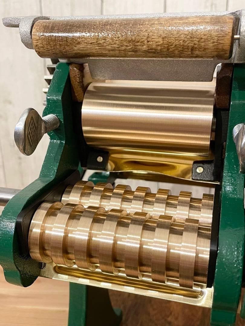 小野式製麺機　両刃　【2504-01】　説明書コピーあり