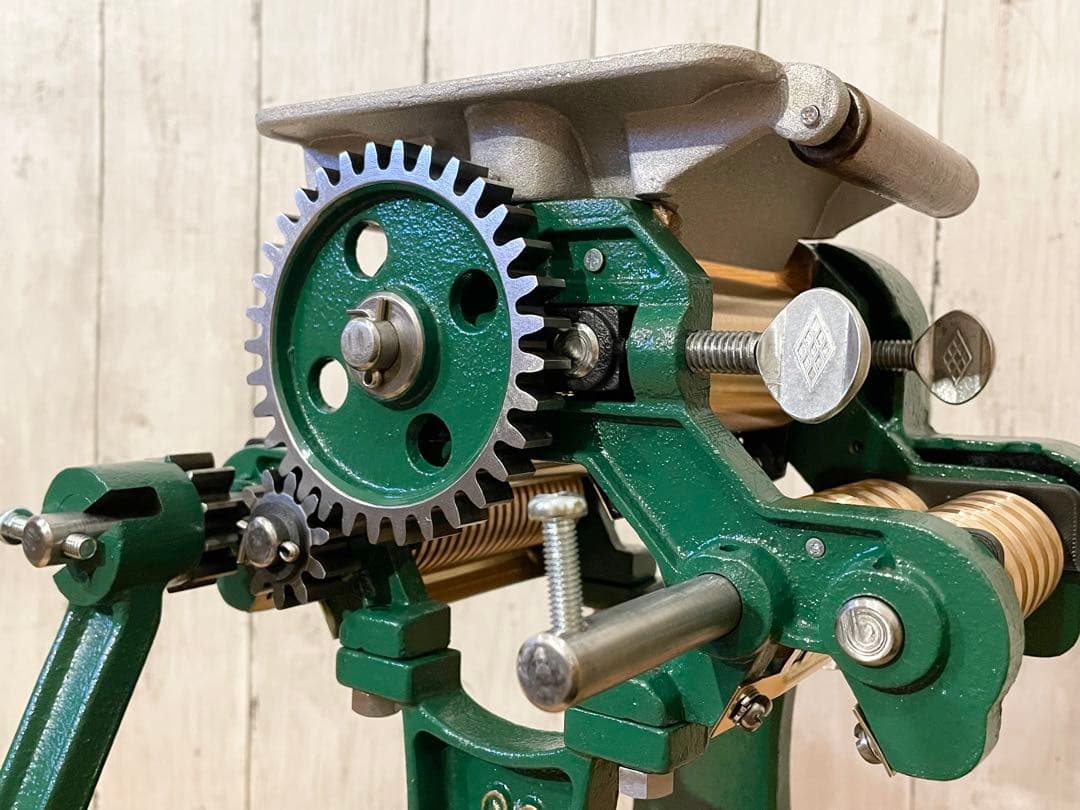 小野式製麺機　両刃　【2504-01】　説明書コピーあり