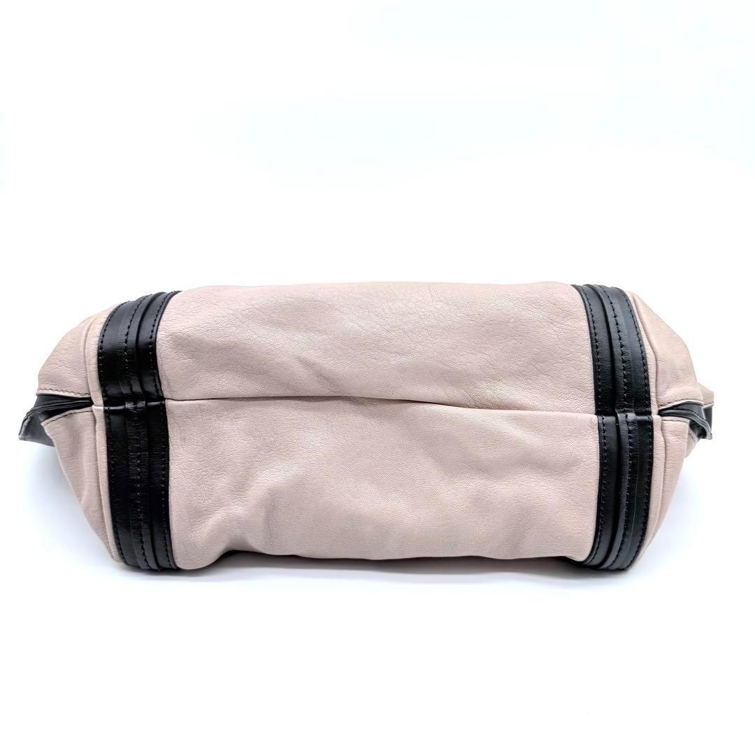 Chloé Allison Two-Tone Leather Tote Bag