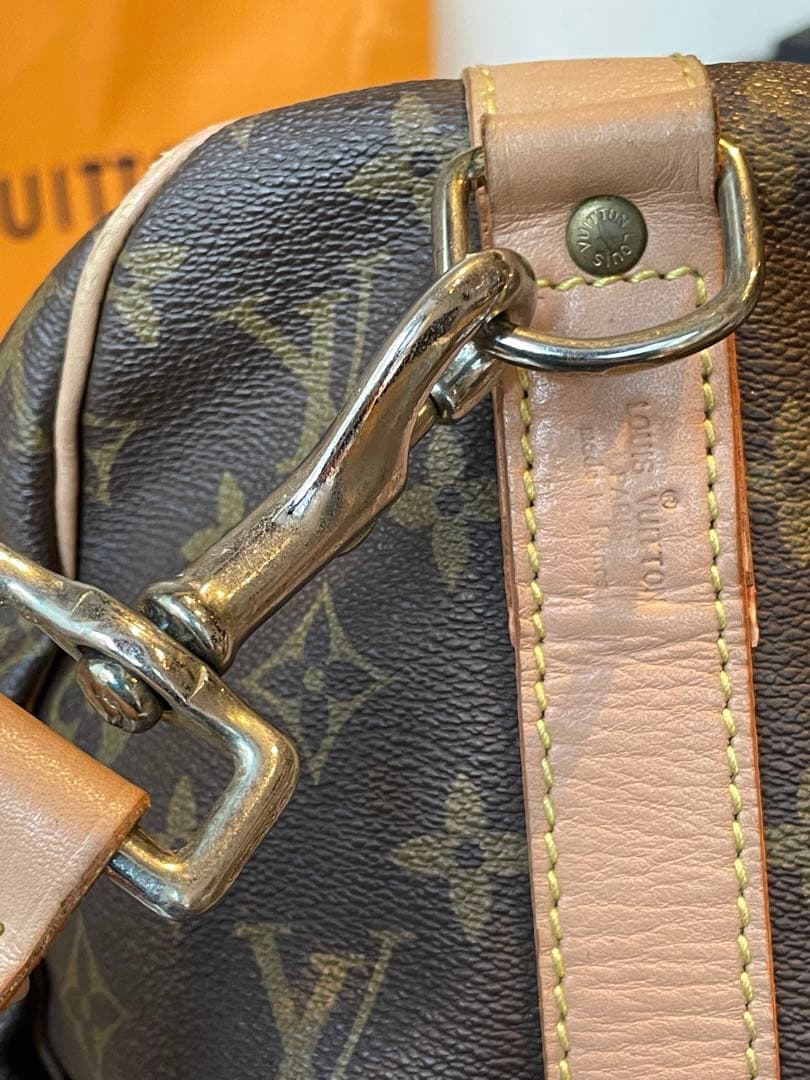 【美品】Louis Vuitton ボストンバッグ キーポルバンドリエール50